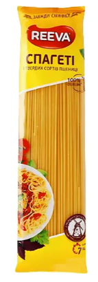 Макаронні вироби REEVA Спагеті 400 г